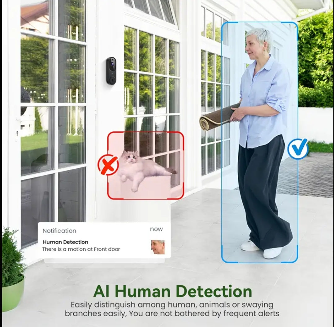 Visual Doorbell Camera Home Wifi Smart Intercom Doorbell
