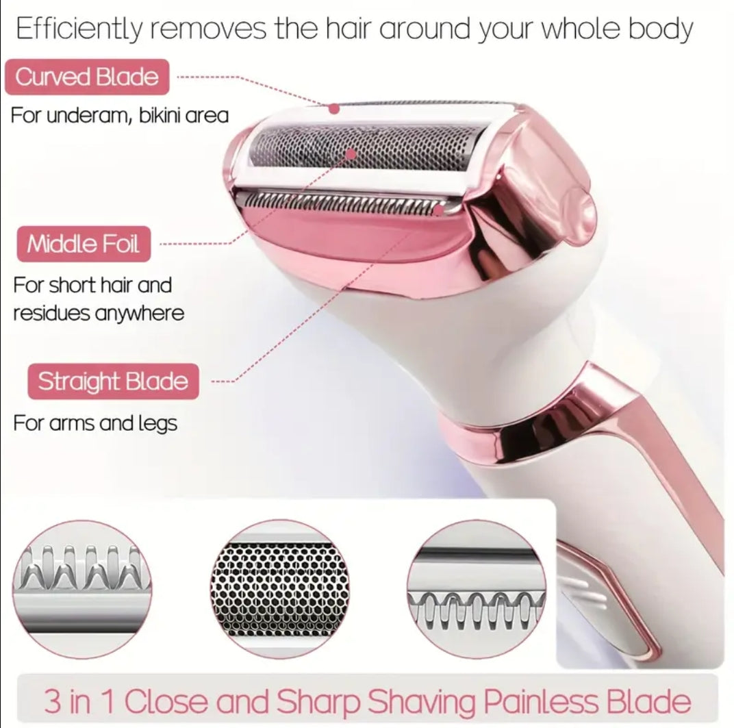 4 In 1 Electric Razor For Women