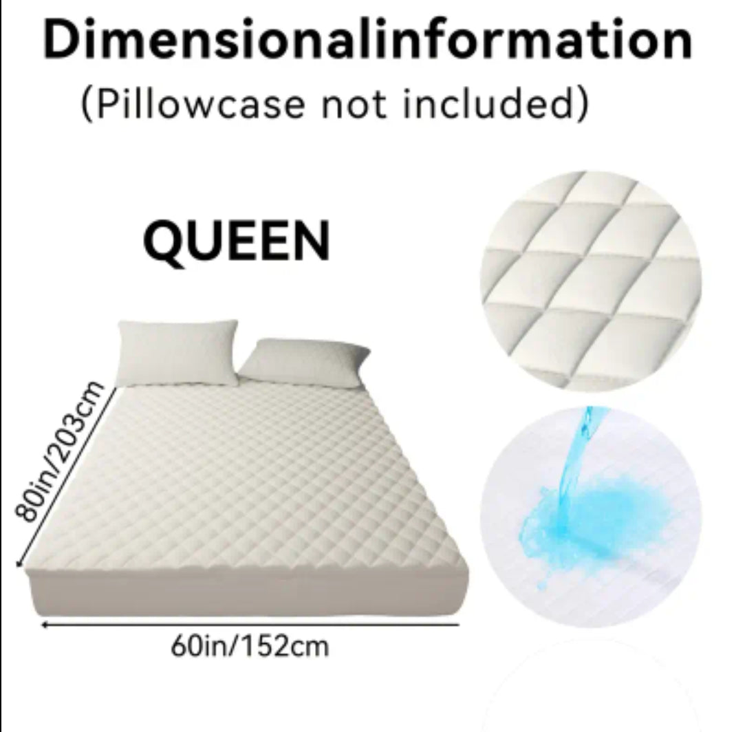 Class A Quilted Fitted Sheet Thickened Simmons Mattress Protective Cover