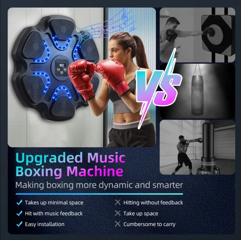Music Boxing Machine with Gloves