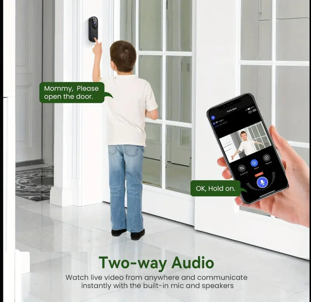 Visual Doorbell Camera Home Wifi Smart Intercom Doorbell