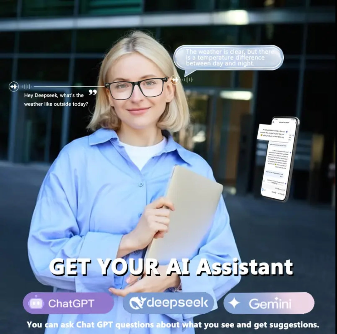 Ai Translation Smart Glasses Photochromic Bluetooth Wireless