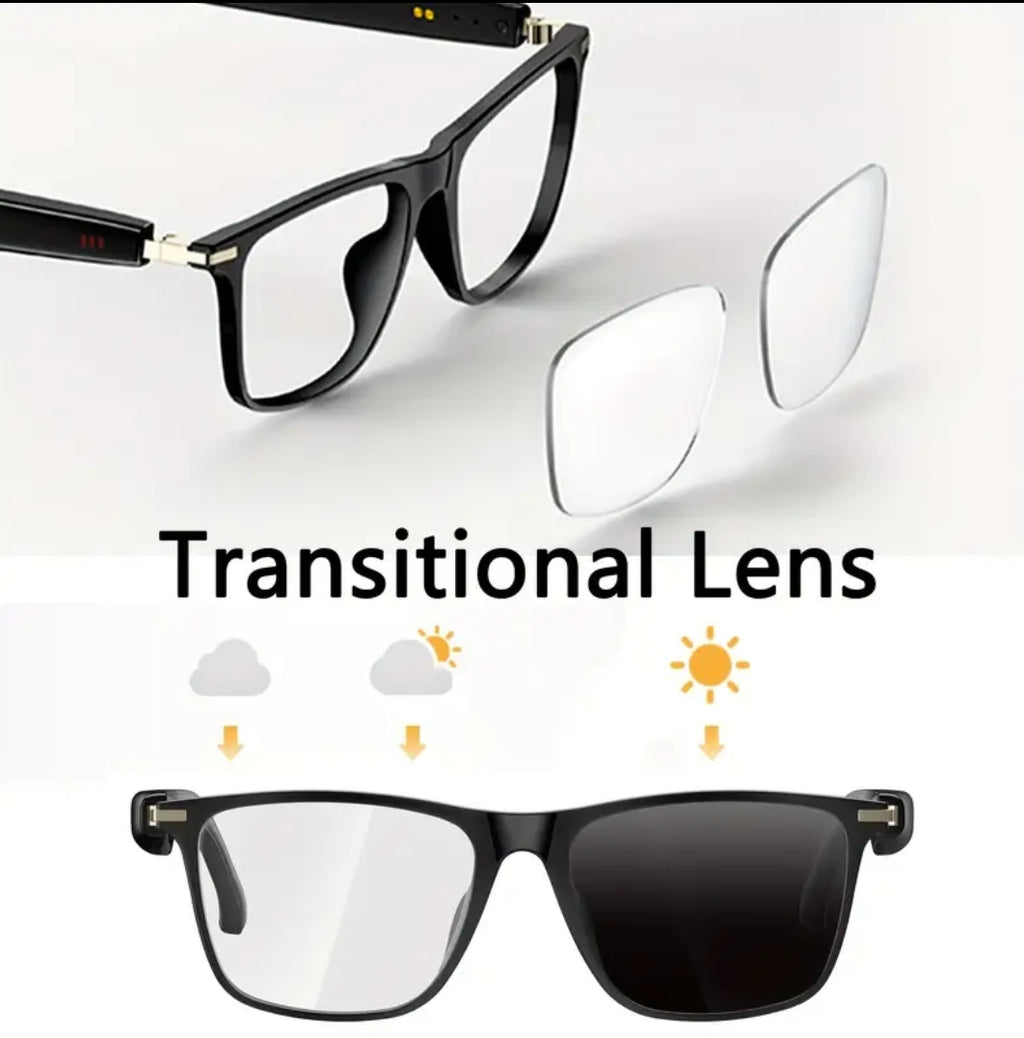 Ai Translation Smart Glasses Photochromic Bluetooth Wireless