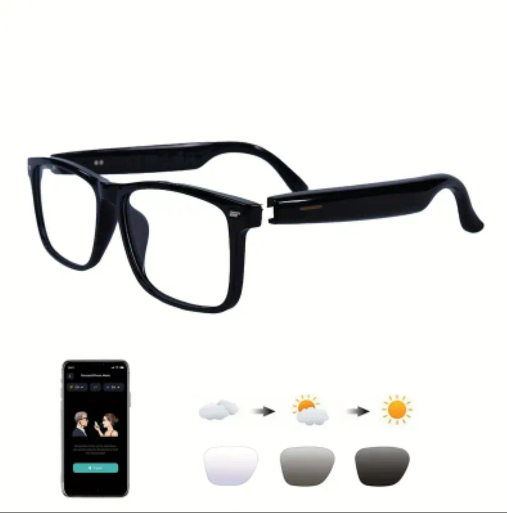 Ai Translation Smart Glasses Photochromic Bluetooth Wireless