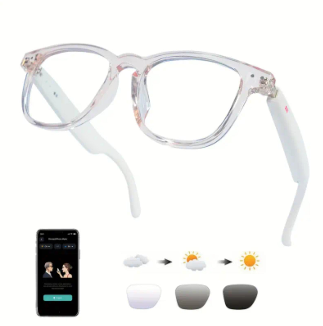 Ai Translation Smart Glasses Photochromic Bluetooth Wireless